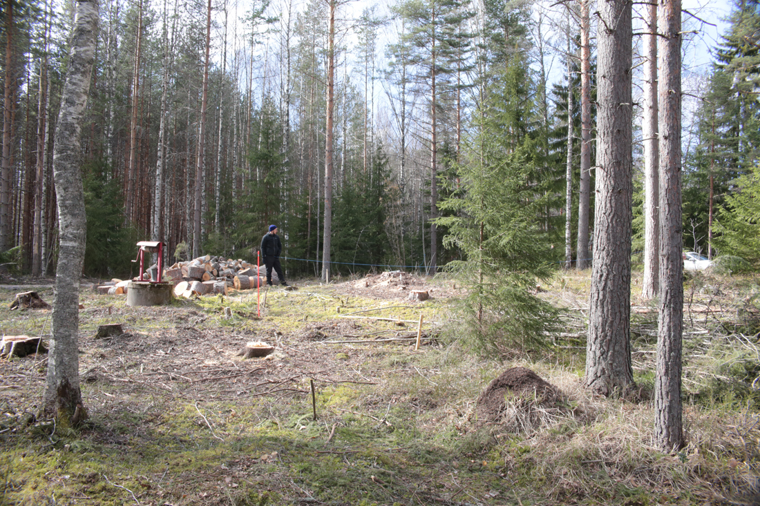 mökin rakentaminen